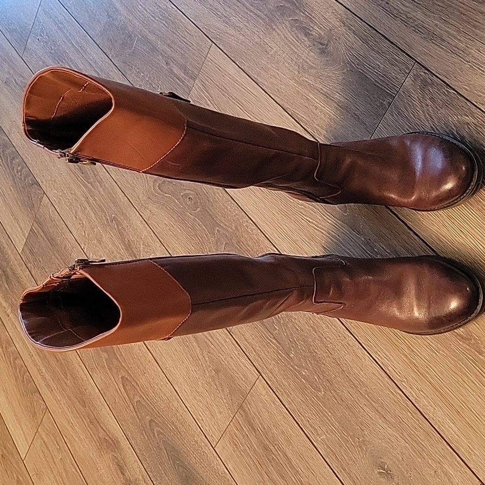 Franco Sarto Two toned Riding Boots. Size 6.5